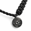 Black Cast Away bracelet with its stainless steel Galápagos for Life charm